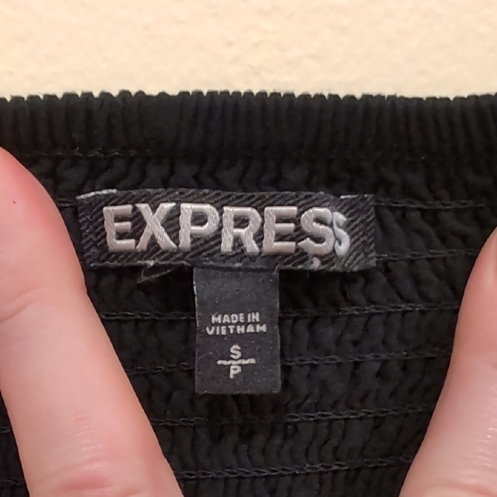Express Black and White Mini Dress - Picture 2 of 5